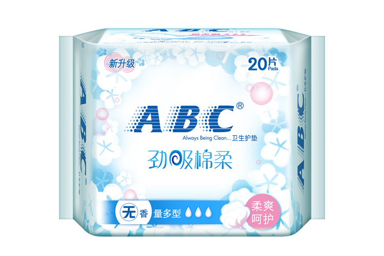 ABC轻薄护垫A25 20片